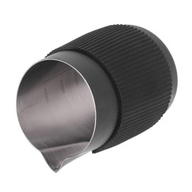 Edelstahl Coffee Steaming Pitcher Milk Frothing Cup 420ml, Mit Doppelter Wand Isolierung, Gebürstetes Muster