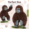 MorisMos Giant Orangutan Stuffed Animal, 18inch Large Orangutan Plush Toys