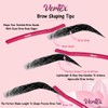 Vertex Womens Eyebrow Razor (6pc) Dermaplaning Brow Shaping Women Facial