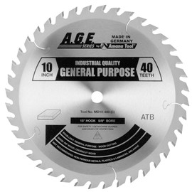 A.G.E. Series - General 10" X 40T Atb 5/8" Bore (MD10-400)