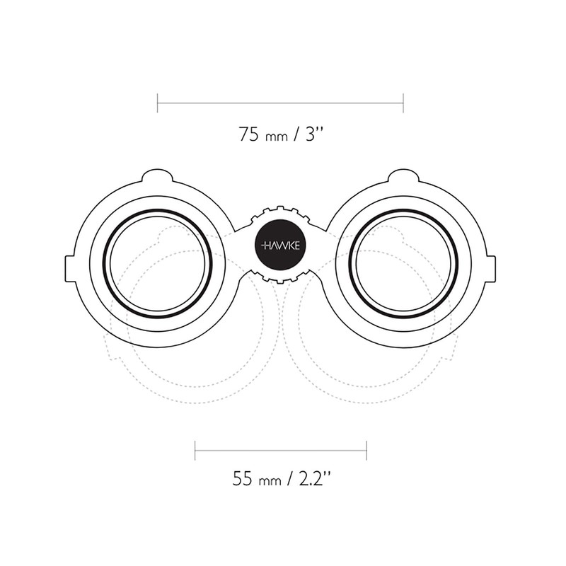 Nature-Trek Binoculars 8x32 Green