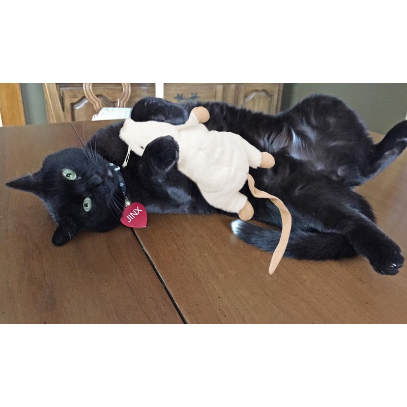 SPOT Super Mouse Sam with Catnip - Lifelike Cat Toy,