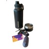 NEREUS Water Bottle with Hidden/Secret Compartment - Thermal Lined for