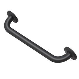 ROTHLEY 18 Inch Grab Bar for Bathtubs and Showers: Stainless Steel Shower Grab Bar Wall Mounted Shower Handle with Concealed Screws for Toilet Assistance (Matte Black)