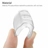 AIMALL 4 Pairs Clear Eye Goggles Side Shields Protection Universal