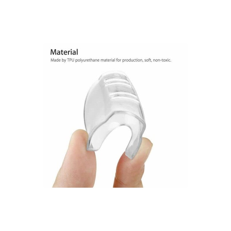 AIMALL 4 Pairs Clear Eye Goggles Side Shields Protection Universal