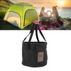 20L Portable Camping Bucket PVC Folding Water Bucket High Capacity