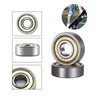 60pcs Skateboard Bearings 608ZZ Double Shielded Ball Bearings Small Bearings