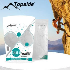 TOPSIDE 250g Chalk Powder Pure Magnesium Carbonate Climbing Chalk Magnesia Powder