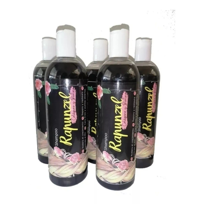 DAS Shampoo Rapunzel Colágeno Y Biotina Crecimiento Restaura