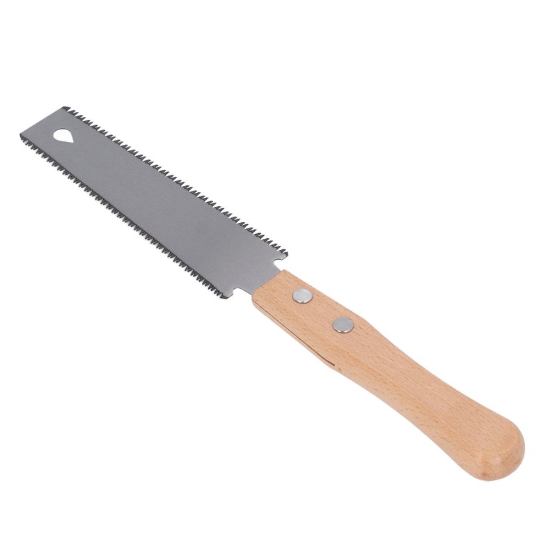 Hand Pull Saw with Beech Wood Handle SK5 Steel Blade