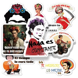 Spanish Quotes Stickers 50pcs Español Latino Art | Motivational Classroom Rewards for Teachers and Students | Mexican Stickers