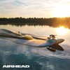 Airhead Trick Handle Wakeboard Rope, 4 Sections, 75-Feet, Red