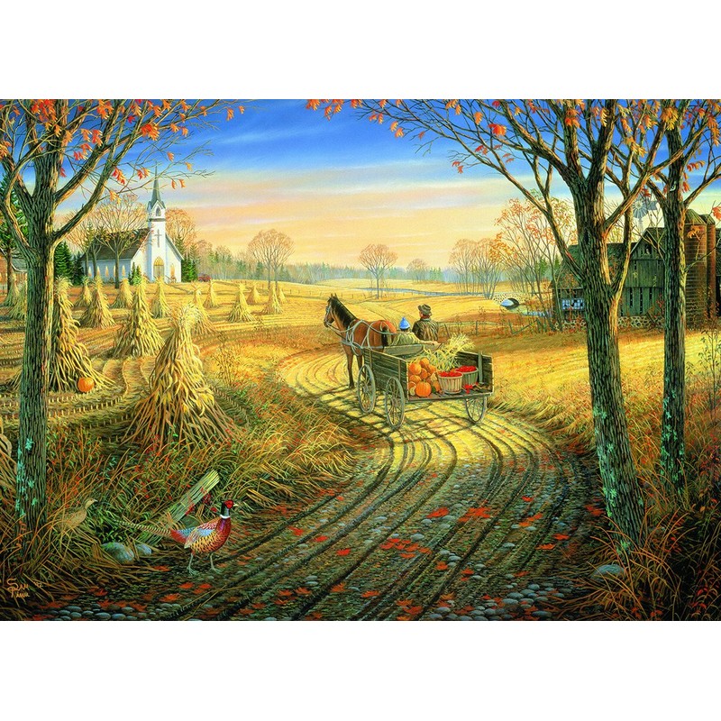 EuroGraphics Harvest Time Puzzle (1000-Piece)