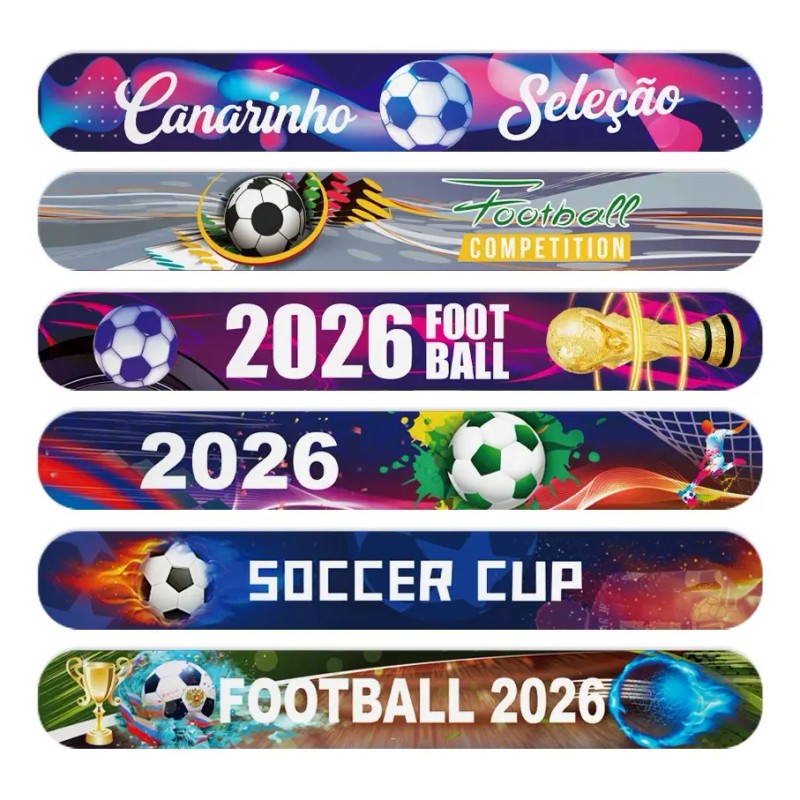 12 Pcs Juego De Pulseras Antiestrés Pop-it De Copa Del
