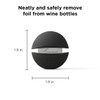 Rabbit Wine Bottle Foil Cutter (Black), 1 EA - W6113