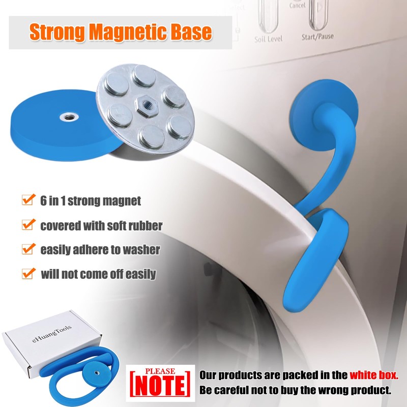 Washer Door Prop for Front Load Washing Machine, Removable Magnetic