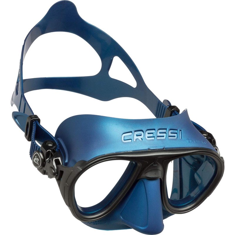 Cressi Calibro Low-volume Two-lens Dive Mask WHE/PK