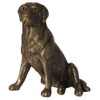 Nigel', Labrador Sitting, Cold Cast Bronze Sculpture by Bulgarian sculpture