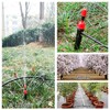 VooGenzek 10 PCS Adjustable Atomizing Drip Irrigation Kit, 360 Degree