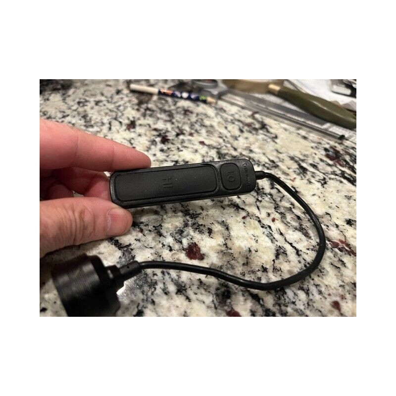 TSW Olight sROD-7 Remote Pressure Switch Billet Housing-Black