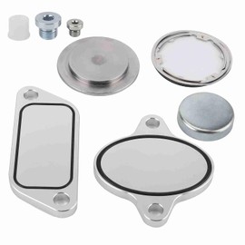 Acouto EGR Plug Reemplazo con Juego de Juntas - Enfriador EGR Elimina las Piezas de Repuesto del Motor Automotriz - Apto para Cum-mins ISX CM871      