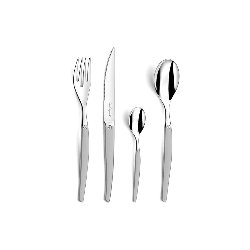 LOU LAGUIOLE - JET Cutlery Set for 4 People, 16