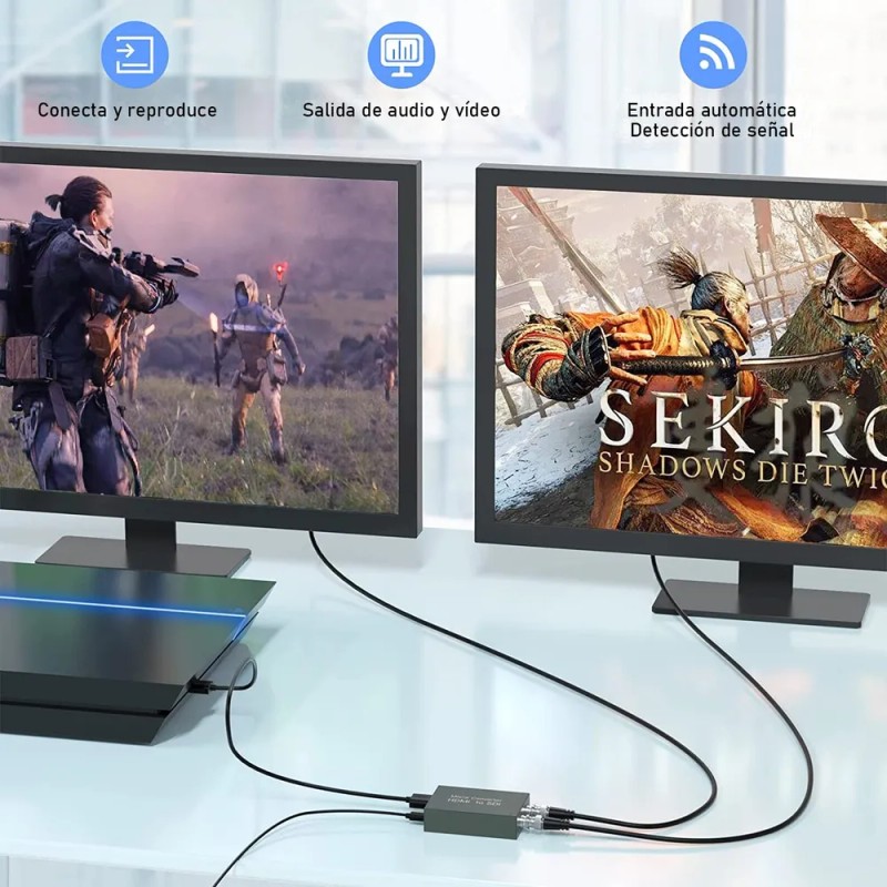 Convertidor Hdmi A Sdi Adaptador Hd-sdi 3g-sdi Sd-sdi
