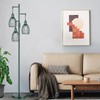 Dimmable Industrial Floor Lamps for Living Room, Green Tree Standing