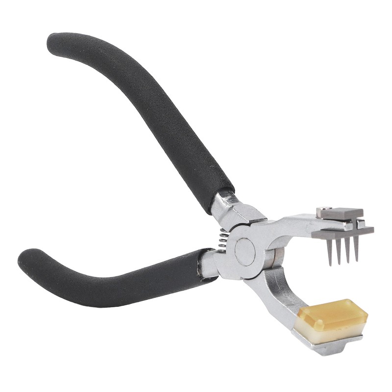 French Angled Chisel Punch Pliers Double Lever Replaceable Head High