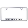 Au-TOMOTIVE GOLD Laser Etched Logo Cut-Out License Plate Frame for