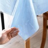 Transparent Table Film, 0.18 mm Thick, Transparent Tablecloth, Outdoor, Weatherproof,