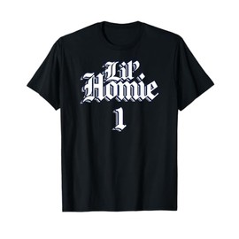 LIL HOMIE 1 Funny Twin Matching Outfits Identical Twin T-Shirt