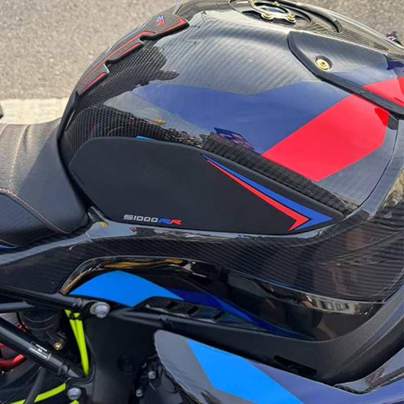 TZMAPU Compatible With S1000R S1000RR,Motorcycle Tank Protector,Non-slip Fuel Tank Sticker