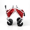 YSC Folding Beach Wagon – Collapsible Cart with Wheels –