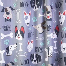SKL Home by Saturday Knight Ltd. Puppy Party Shower Curtain