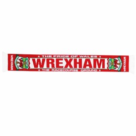 Wrexham Football Fans Souvenir Scarf, Wrexham Red Dragons Match Day Scarf, Wrexham Champions Fans Scarf