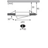 Paulmann Nova Plus 92459 LED Recessed Light IP65 Single Light
