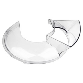 Veterger Replacement Parts Pouring Shield,Compatible with Kitchenaid 6 Quart tilt head stand mixer stainless steel bowls