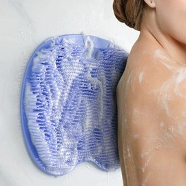 Multi-purpose Non-slip Foot Brush for Callus Removal and Massage Matte Grey