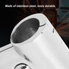 Stainless Steel Tee Split Connector 3 Way Tube Connecting Pipe