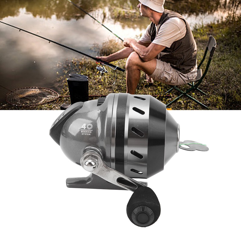 Fishing Reel Ultra Smooth Cast Fishing Reels Aluminum Alloy Round
