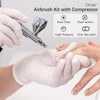 Orcair Air Brush Kit with Compressor,40PSI High Pressure Compressor with