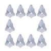 longsheng 10pcs Crystal Prisms Heart Shape Chandelier Drop Parts Free