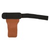 1 Pair Weight Lifting Grip Straps Double Cowskin Deadlifts Pull