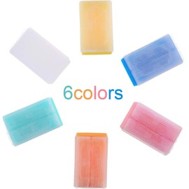 ARGOMAX - Paquete de 6 cepillos de esponja para baño y cuerpo