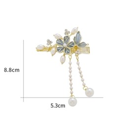 Butterfly Tassels Hair Clips 2 Pcs Hair Clips Hair Accessories Cute Hair Clips Tassel Hair Claw Cute Accessories Hair Styling Clips Pendant Hair