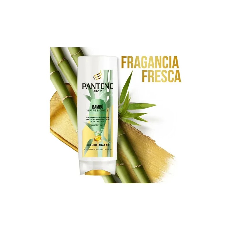 Acondicionador Pantene Pro Bambu X400ml
