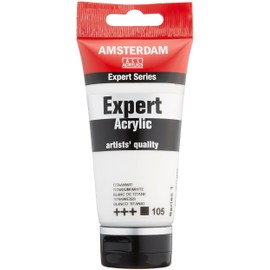 Amsterdam Expert Acrylic: (Acrylic) 75 ml. Series 1 - Titanium White