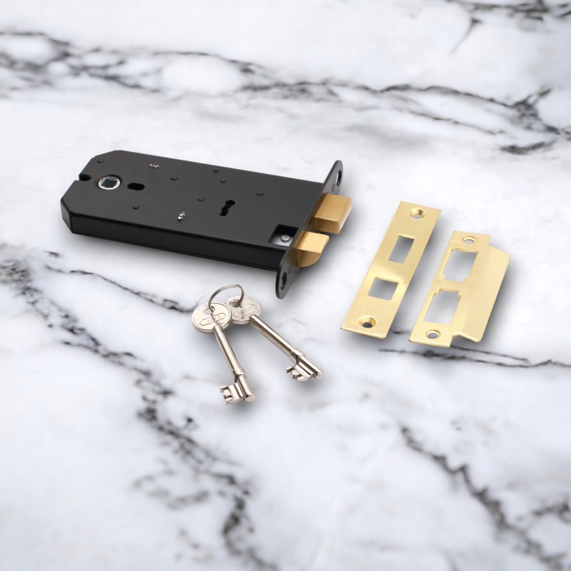 Horizontal mortice sash/Bath 6" Lock Suitable for Replacement of The
